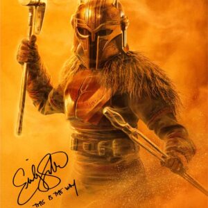 Emily Swallow Autographed Star Wars The Mandalorian The Armorer 16x20 Photo