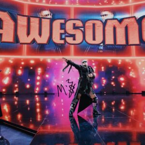 The Miz WWE Autographed 8" x 10" Entrance Photograph