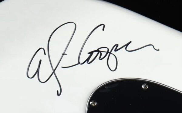 Alice Cooper Autographed Full-Sized Electric Guitar (Beckett) - Image 2