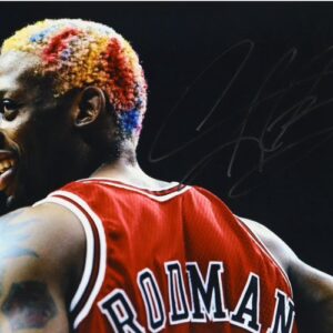 Dennis Rodman Chicago Bulls Autographed 11x14 Photo (JSA)