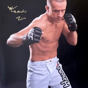 Mark Hominick Autographed 16x20 UFC Photo