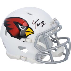 Trey McBride Arizona Cardinals Autographed Riddell Speed Replica Helmet