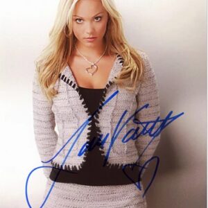 Laura Vandervoort Autographed 8×10 Studio Photo 1