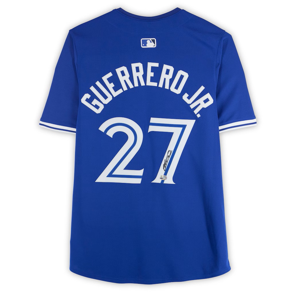 Vladimir Guerrero Jr. Toronto Blue Jays Autographed Royal Nike Limited Jersey