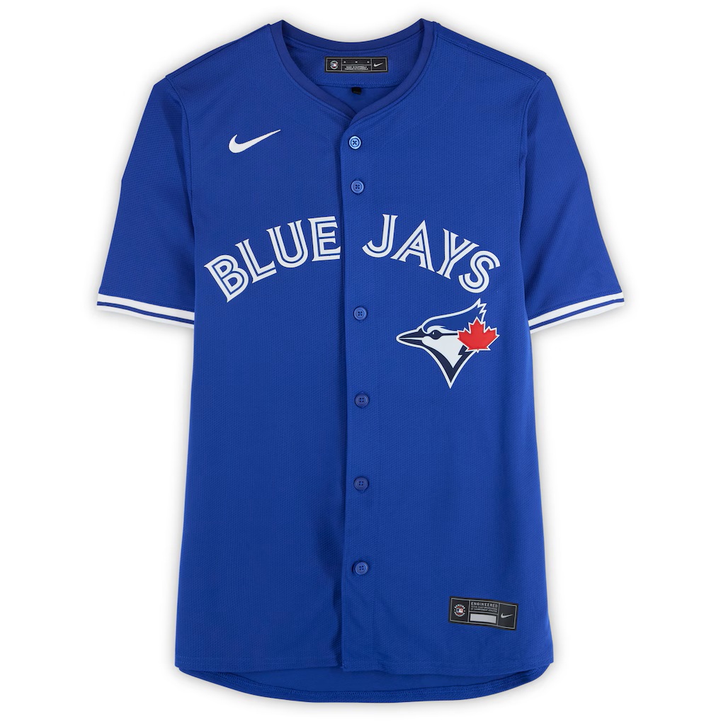Vladimir Guerrero Jr. Toronto Blue Jays Autographed Royal Nike Limited Jersey - Image 2