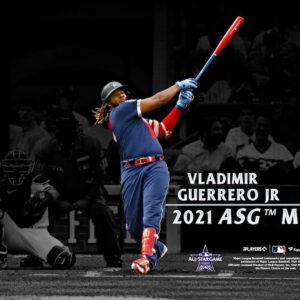 Vladimir Guerrero Jr. Toronto Blue Jays Unsigned 2021 MLB All-Star Game MVP Photograph