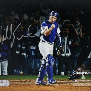 Will Smith Los Angeles Dodgers Autographed 2024 World Series Champions 16" x 20" Photograph with "24 WS Champs" Inscription