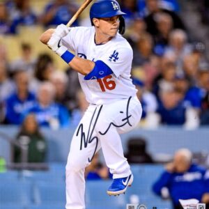 Will Smith Los Angeles Dodgers Autographed 8" x 10" Hitting Photograph