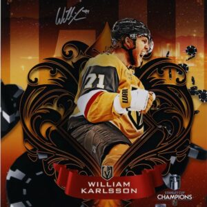 William Karlsson Vegas Golden Knights 2023 Stanley Cup Champions Autographed 16" x 20" Misfits Panel Photograph