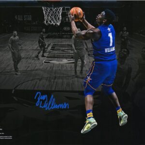 Zion Williamson New Orleans Pelicans Autographed 11" x 14" 2021 NBA All-Star Game Spotlight Photograph